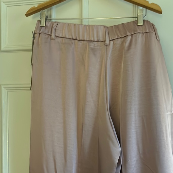 a new day Tan Wide Leg Pants with Elegant Pleats - Picture 9 of 10